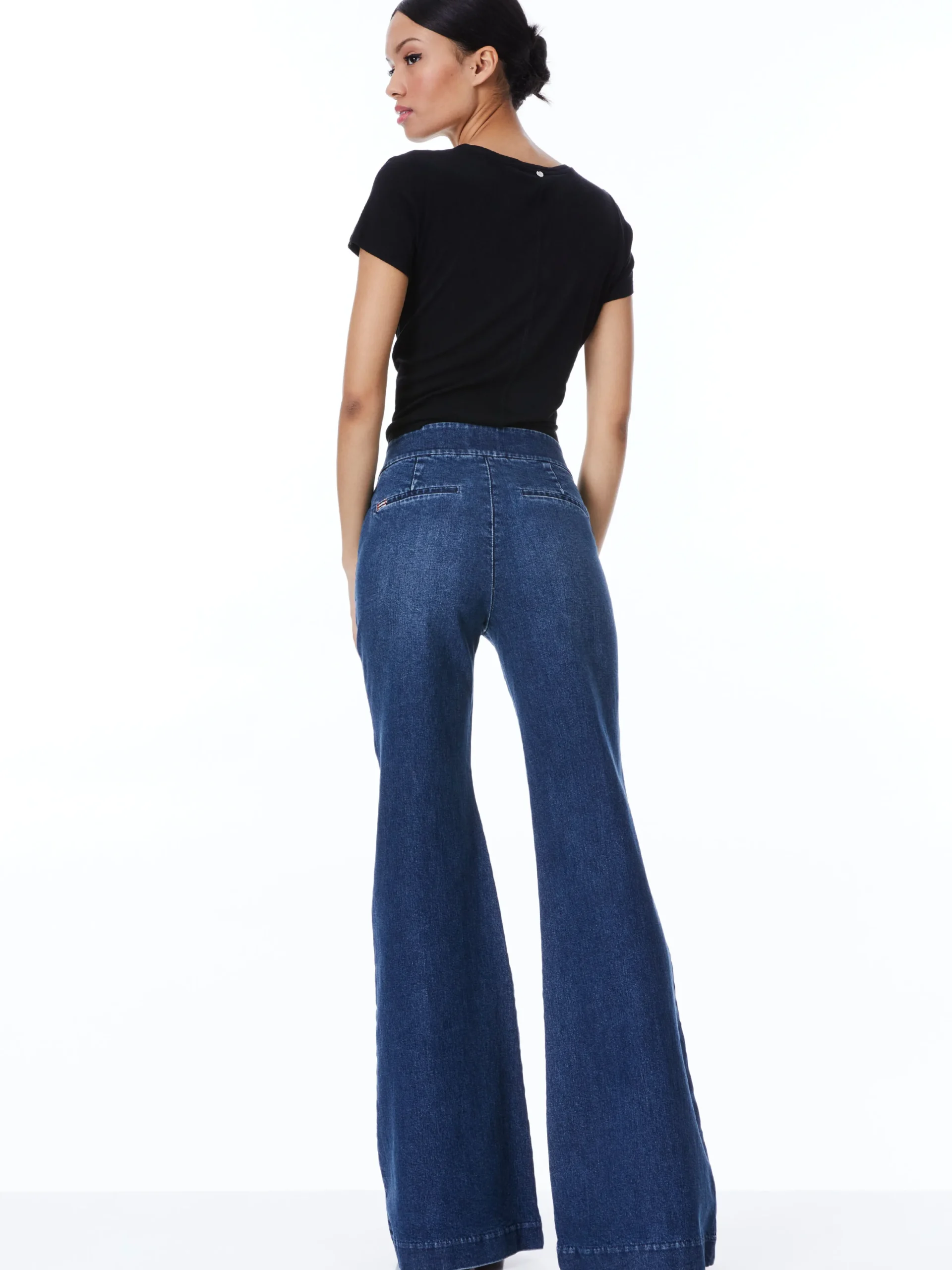 DYLAN HIGH WAISTED WIDE LEG JEAN
