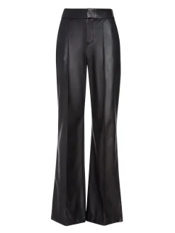 DYLAN VEGAN LEATHER WIDE LEG PANT