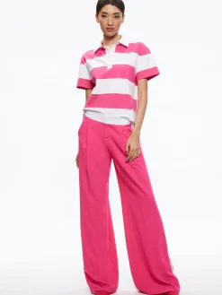 ERIC MID RISE PANT WITH TUX STRIPE