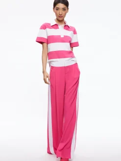 ERIC MID RISE PANT WITH TUX STRIPE