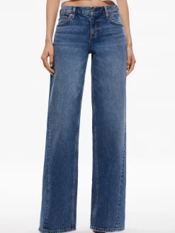 ERNIE LOW RISE BUCKLE BACK JEAN