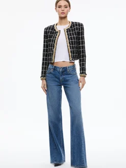 ERNIE LOW RISE BUCKLE BACK JEAN