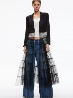EVERLY TULLE BLAZER