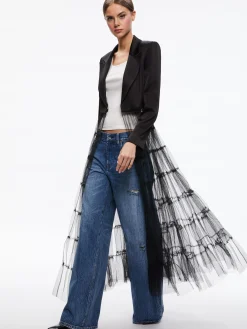 EVERLY TULLE BLAZER