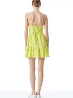 FAE SPAGHETTI STRAP MINI DRESS