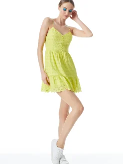 FAE SPAGHETTI STRAP MINI DRESS