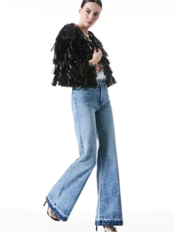 FAWN FRINGE TINSEL JACKET