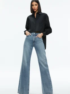 FINELY HIGH-LOW BLOUSE