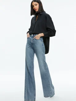 FINELY HIGH-LOW BLOUSE