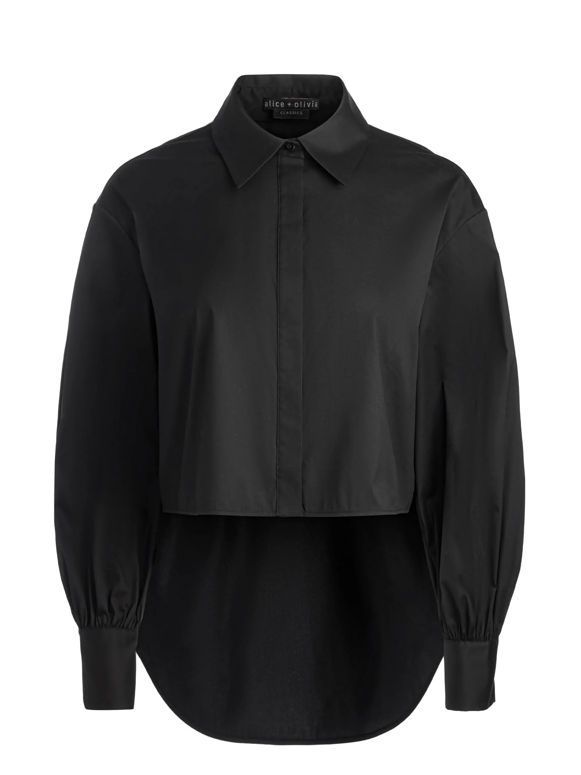 FINELY HIGH-LOW BLOUSE