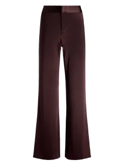 FINELY OVERSIZED BUTTON DOWN SHIRT + JC WIDE LEG SIDE SLIT PANT