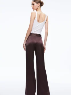 FINELY OVERSIZED BUTTON DOWN SHIRT + JC WIDE LEG SIDE SLIT PANT