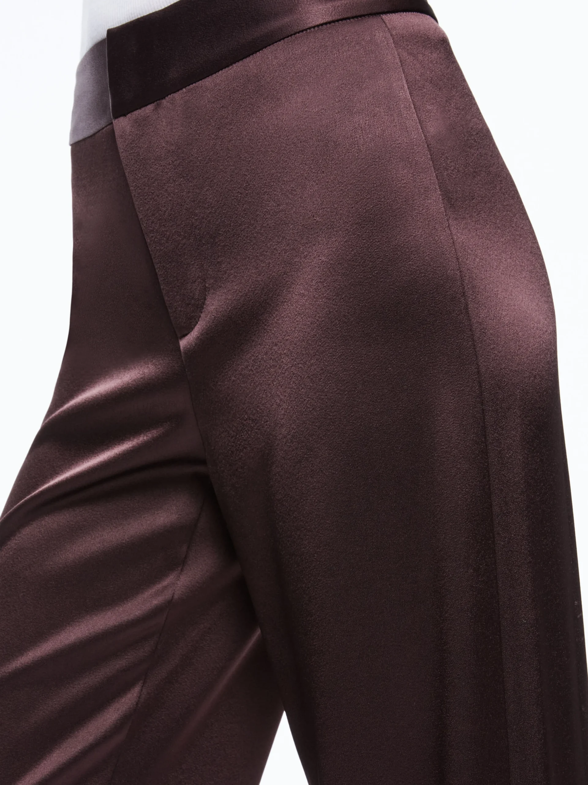 FINELY OVERSIZED BUTTON DOWN SHIRT + JC WIDE LEG SIDE SLIT PANT