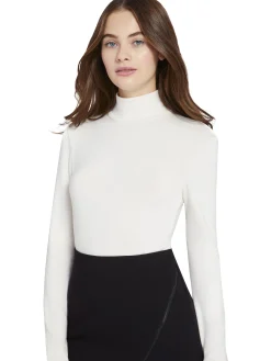 GARRISON SLIM MOCK NECK TOP