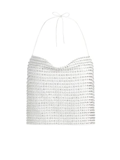 GRAZI EMBELLISHED TIE BACK CROP TOP + RILEY EMBELLISHED MINI SKIRT
