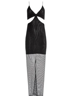 HAVANA EMBELLISHED CUT OUT DRESS