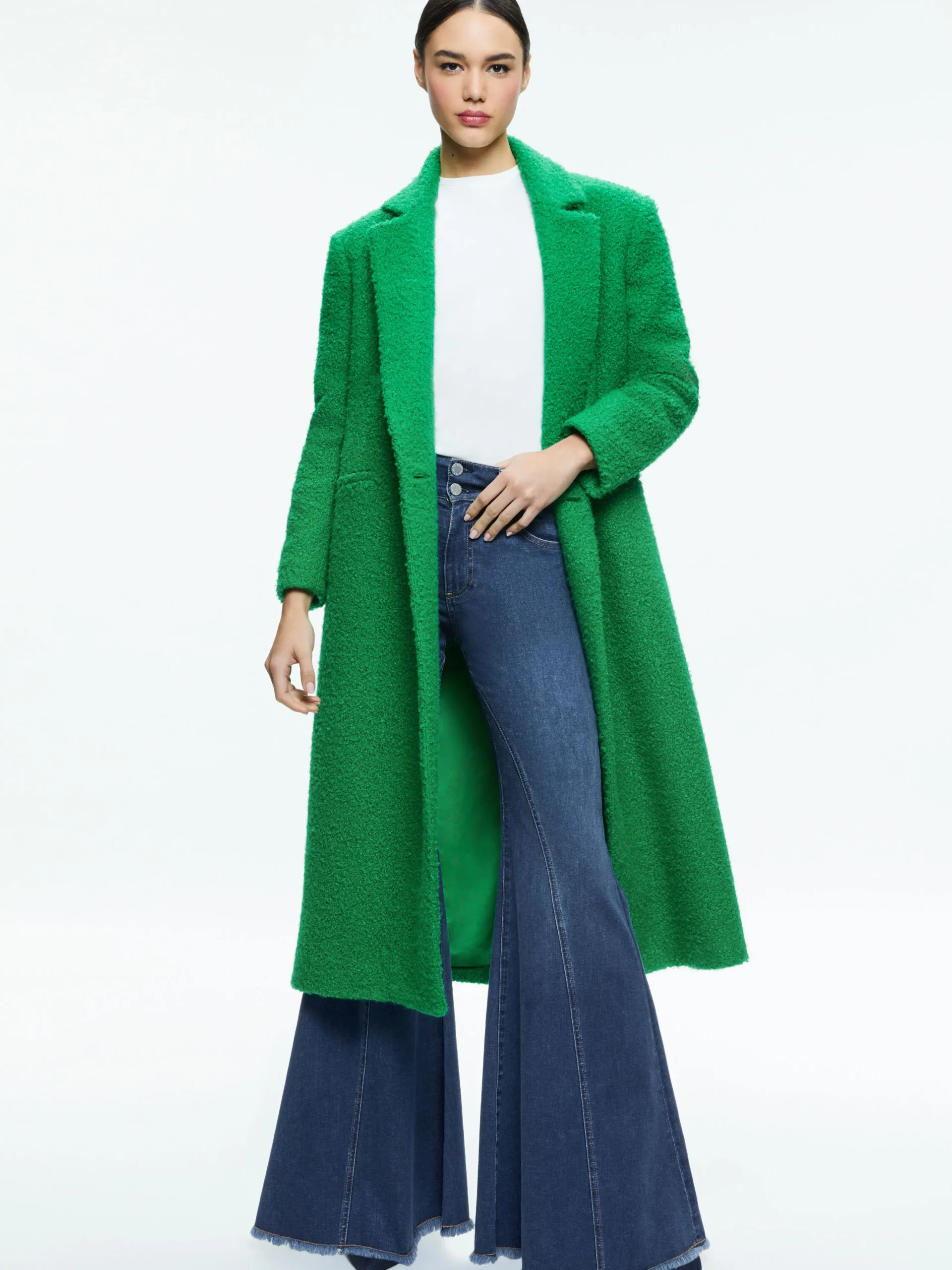 JIMMY OVERSIZED COAT WITH LONG LAPEL