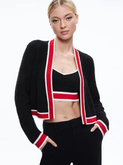 JUANA CROPPED CARDIGAN + MAUDE BRALETTE