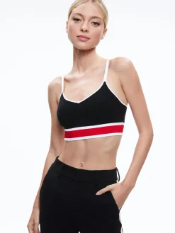 JUANA CROPPED CARDIGAN + MAUDE BRALETTE