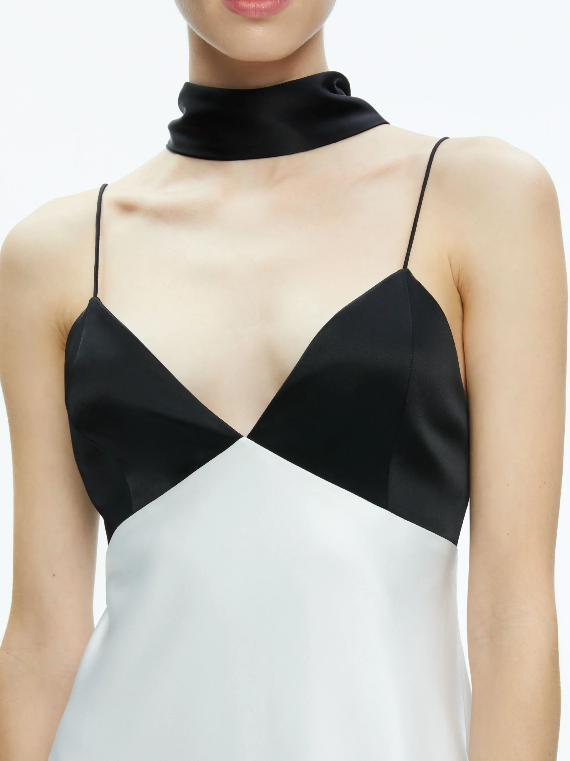 JULIENNE V-NECK MINI DRESS