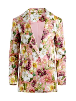 JUSTIN ROLLED CUFF BLAZER + CONRY PLEATED SHORT