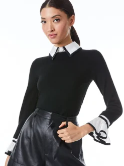JUSTINA COMBINATION SWEATER