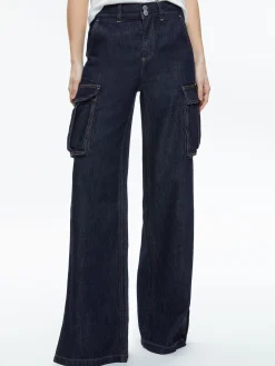 KAL BAGGY CARGO SIDE SLIT JEAN