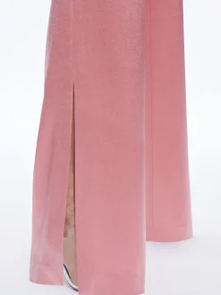 KARLEY WRAP BLAZER + JC WIDE LEG SIDE SLIT PANT