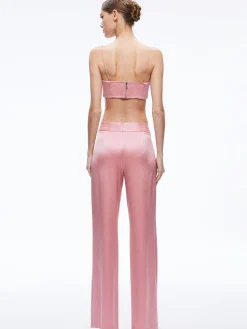 KARLEY WRAP BLAZER + JC WIDE LEG SIDE SLIT PANT