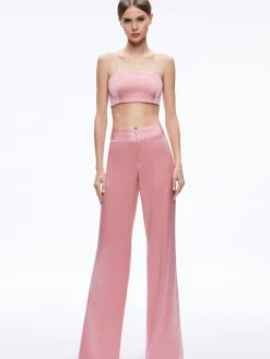 KARLEY WRAP BLAZER + JC WIDE LEG SIDE SLIT PANT