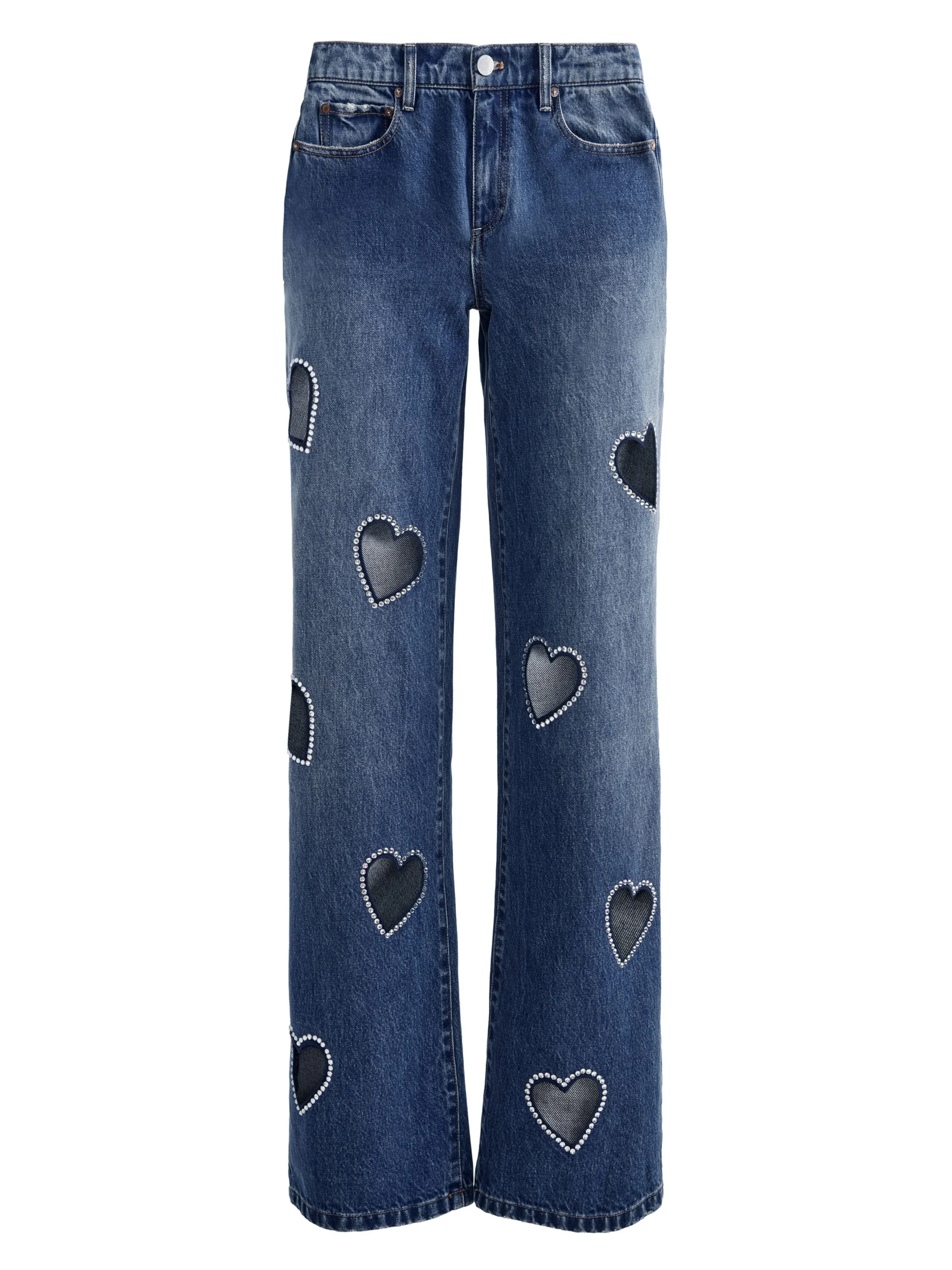 KARRIE EMBELLISHED HEART JEAN