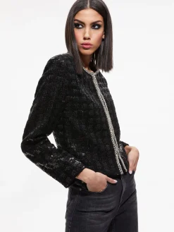 KIDMAN SEQUIN TWEED JACKET