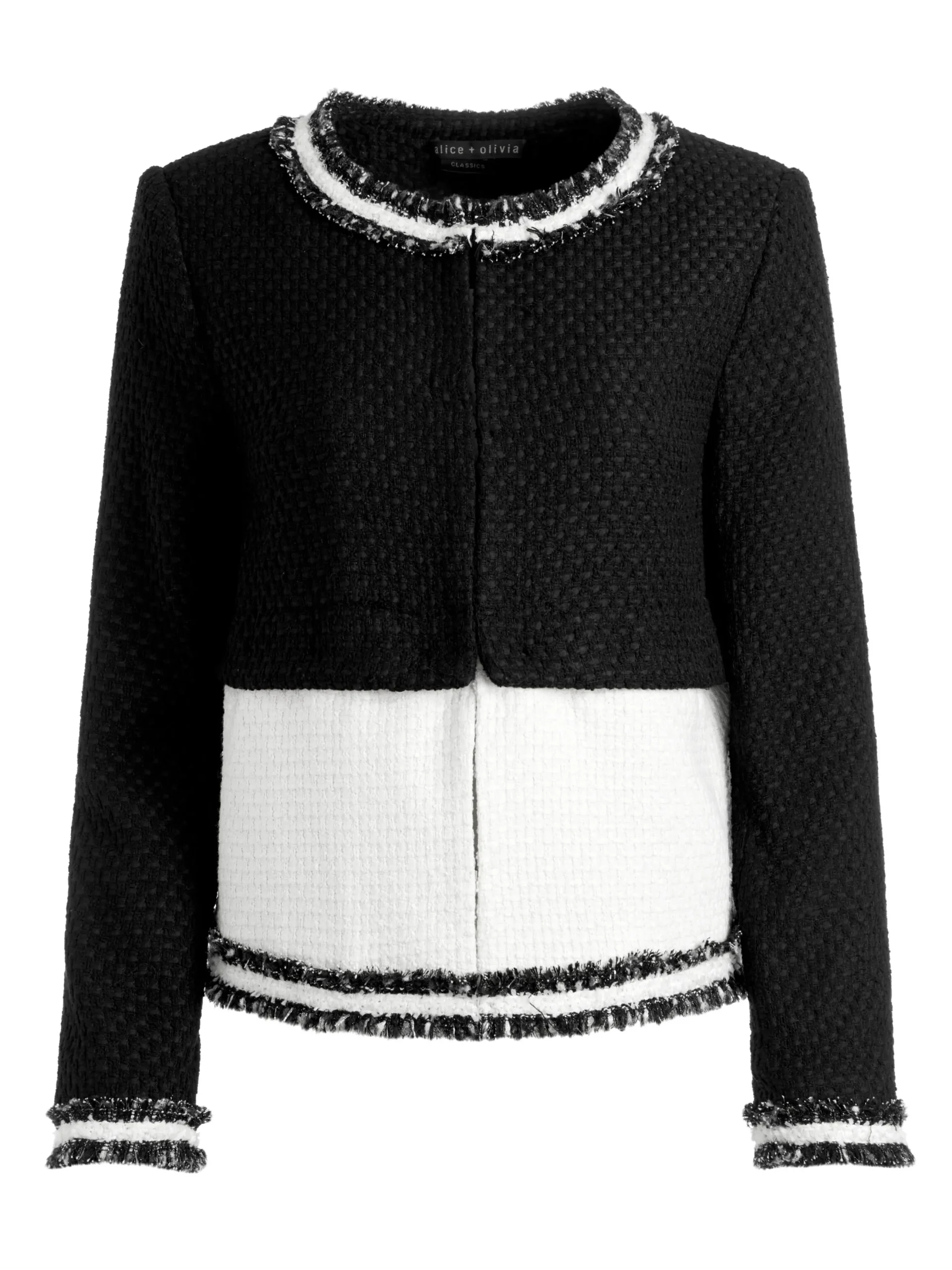 KIDMAN TWO-FER TWEED JACKET