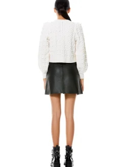 KITTY PUFF SLEEVE CARDIGAN