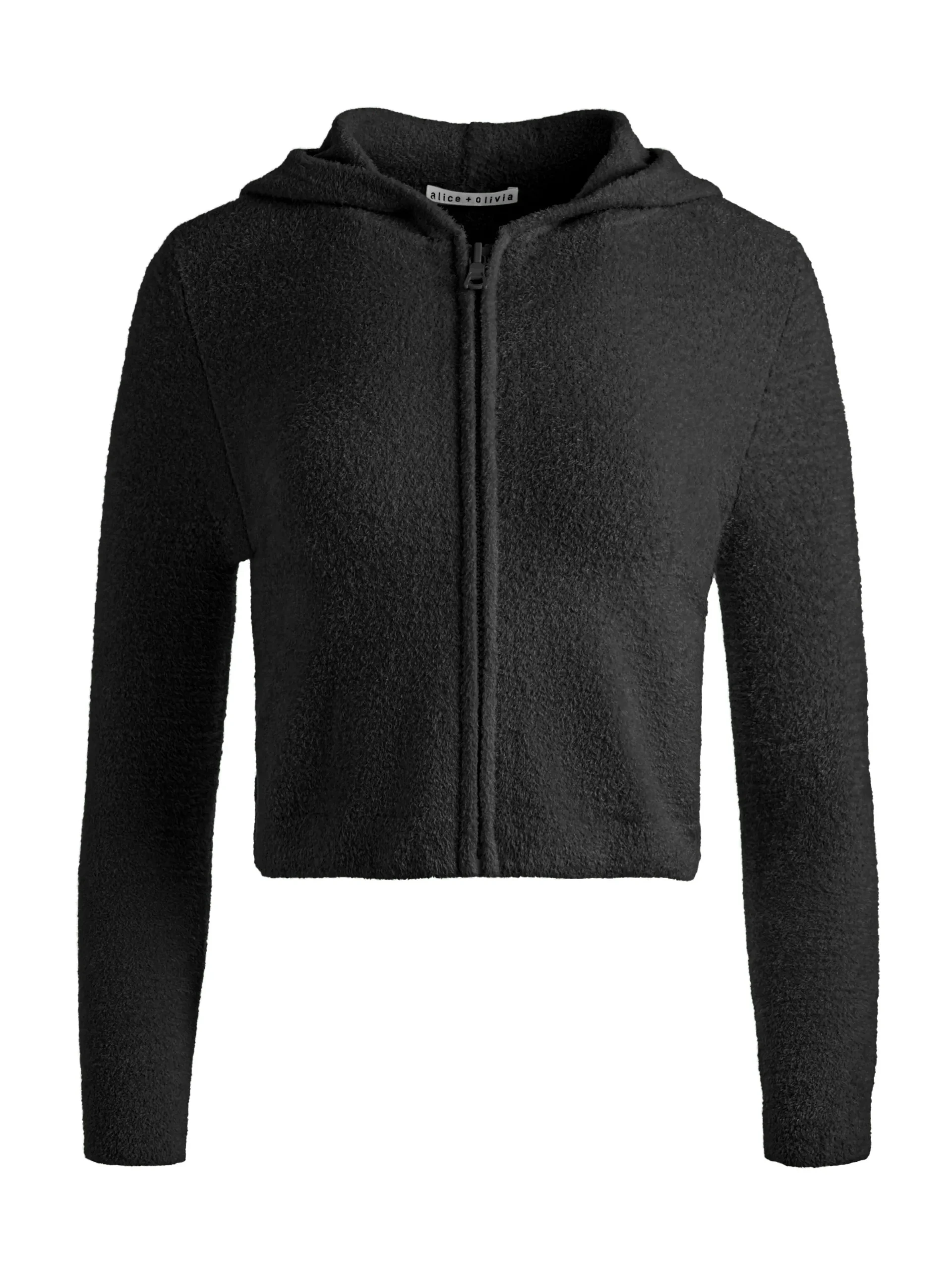 LIDELL CROPPED ZIP UP HOODIE