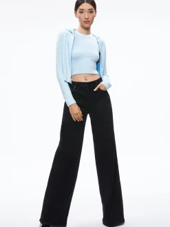 LIDELL CROPPED ZIP UP HOODIE