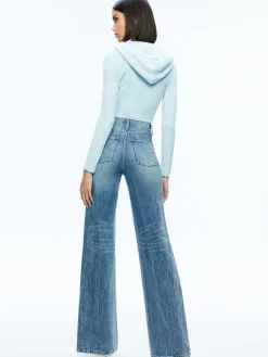LIDELL CROPPED ZIP UP HOODIE + AMITY SLEEVELESS CROPPED TANK