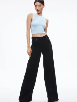 LIDELL CROPPED ZIP UP HOODIE + AMITY SLEEVELESS CROPPED TANK