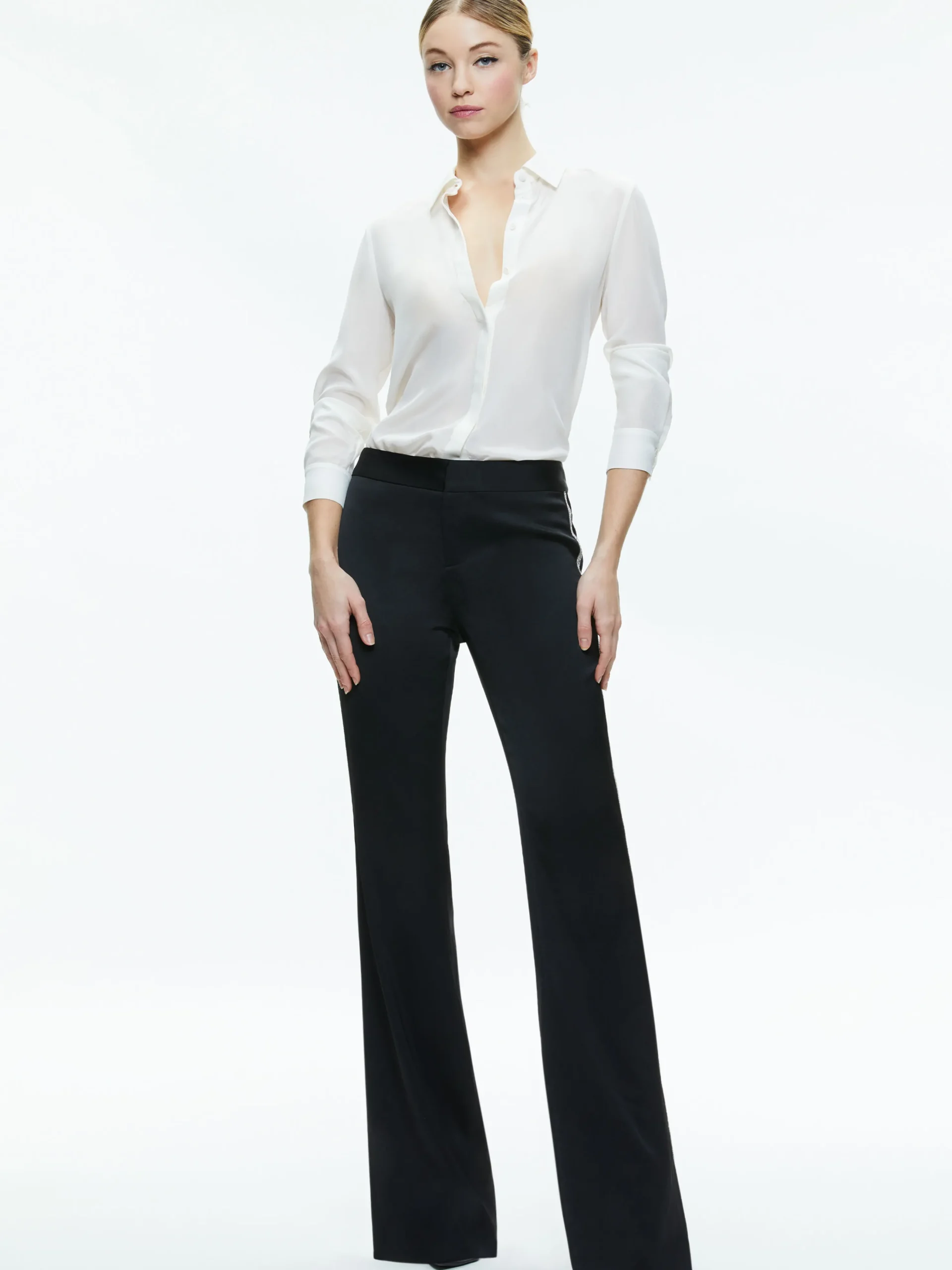 LIVI EMBELLISHED SIDE STRIPE PANT