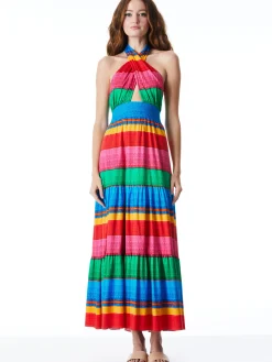 LYNDON CROSS FRONT MAXI DRESS
