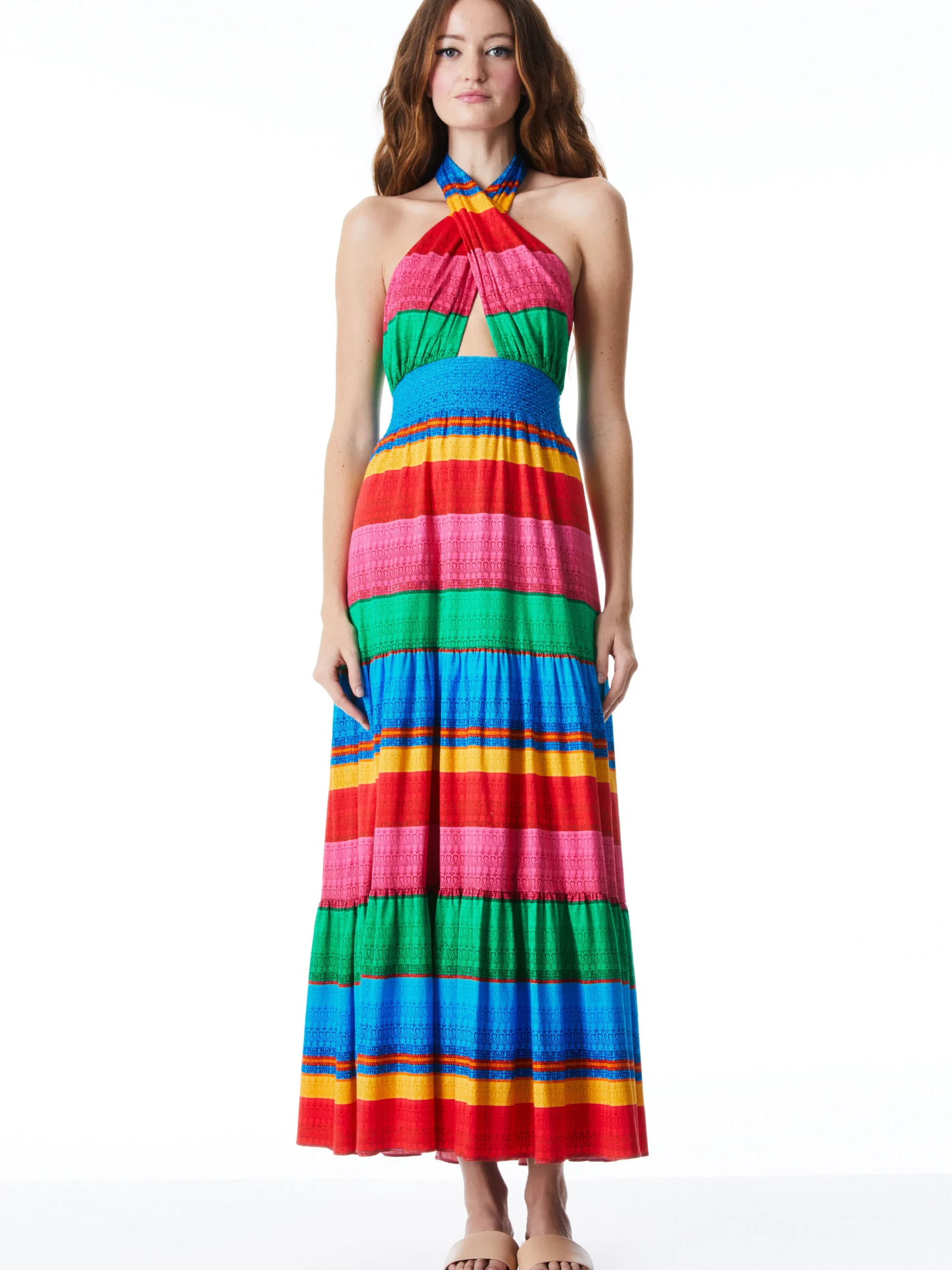 LYNDON CROSS FRONT MAXI DRESS