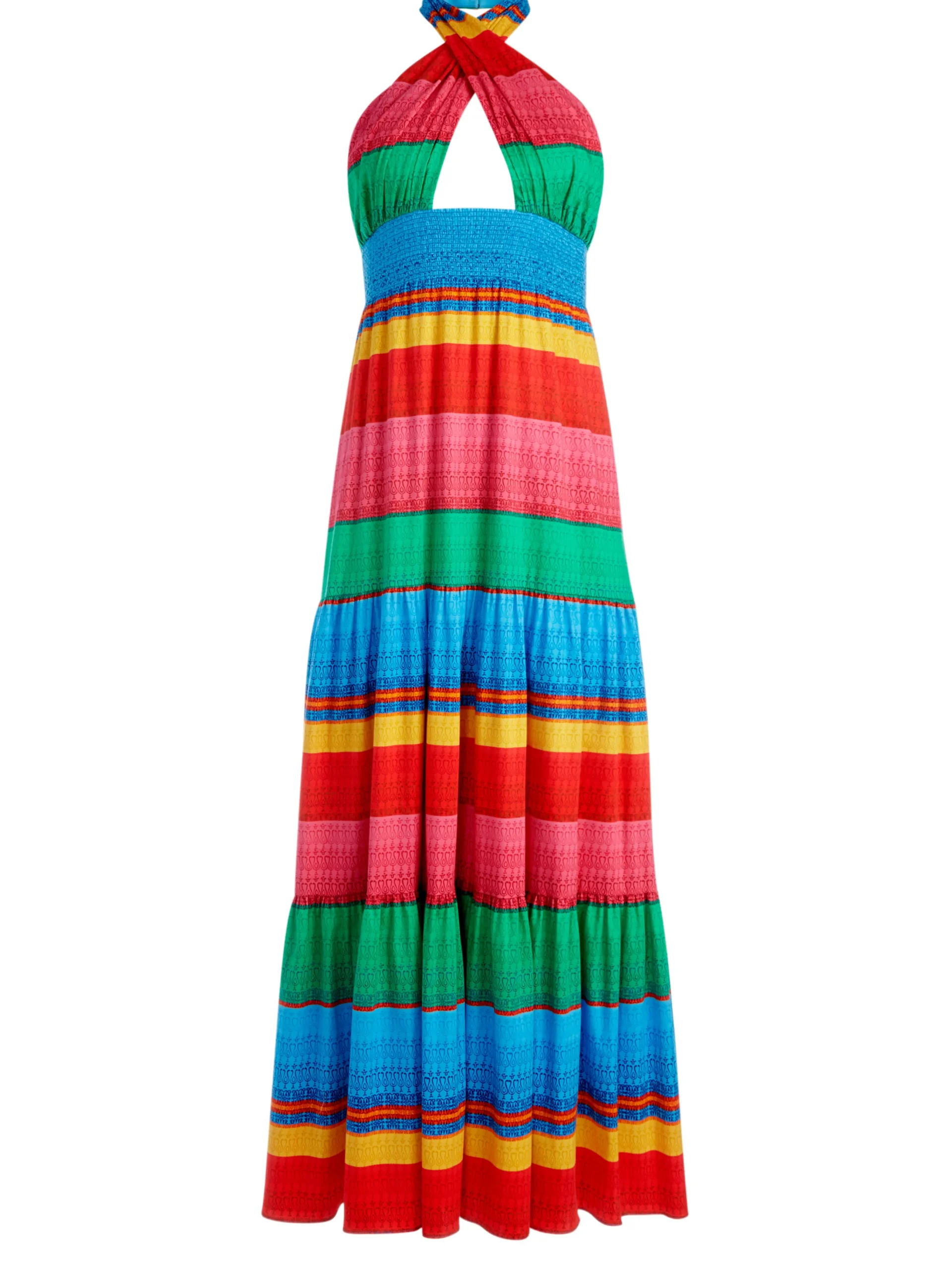 LYNDON CROSS FRONT MAXI DRESS