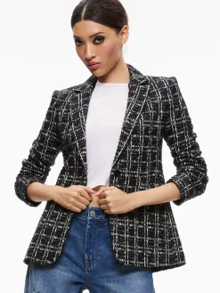 MACEY FITTED NOTCH COLLAR BLAZER