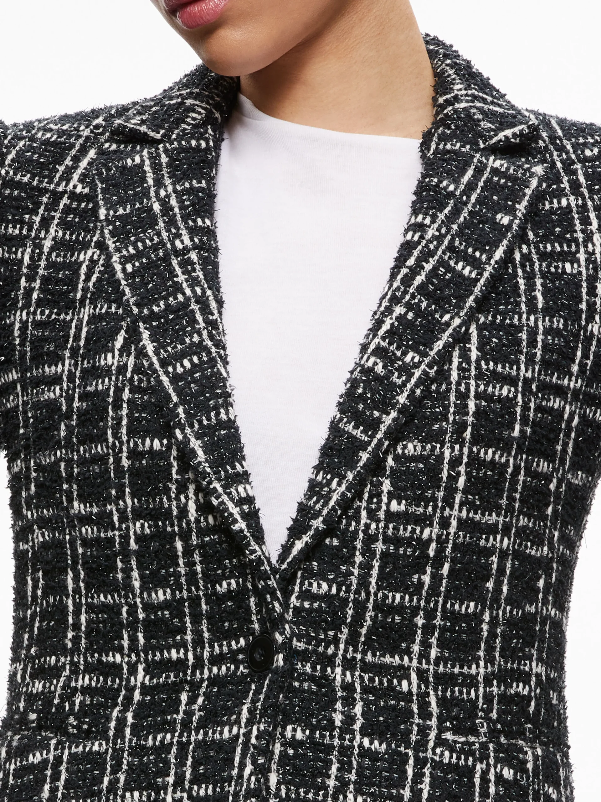 MACEY FITTED NOTCH COLLAR BLAZER