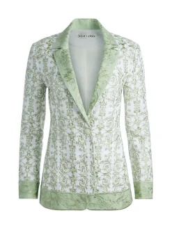 MACEY NOTCH COLLAR FITTED BLAZER