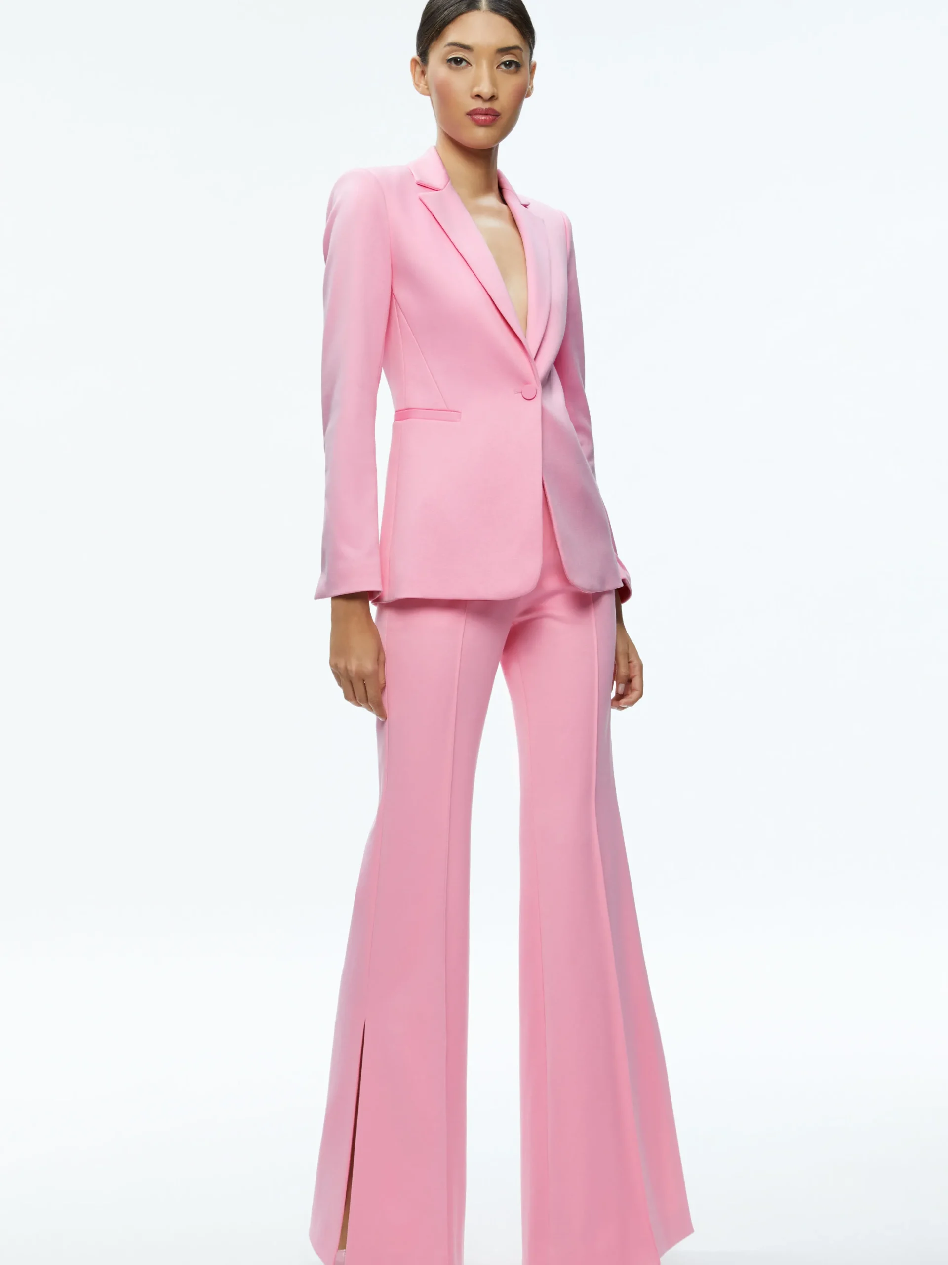 MACEY NOTCH COLLAR FITTED BLAZER
