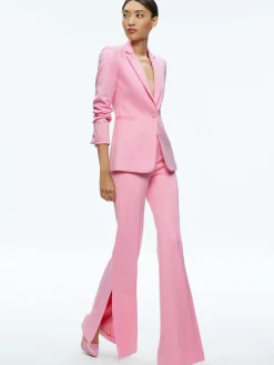 MACEY NOTCH COLLAR FITTED BLAZER