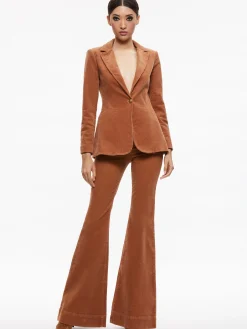 MACEY NOTCH COLLAR FITTED BLAZER