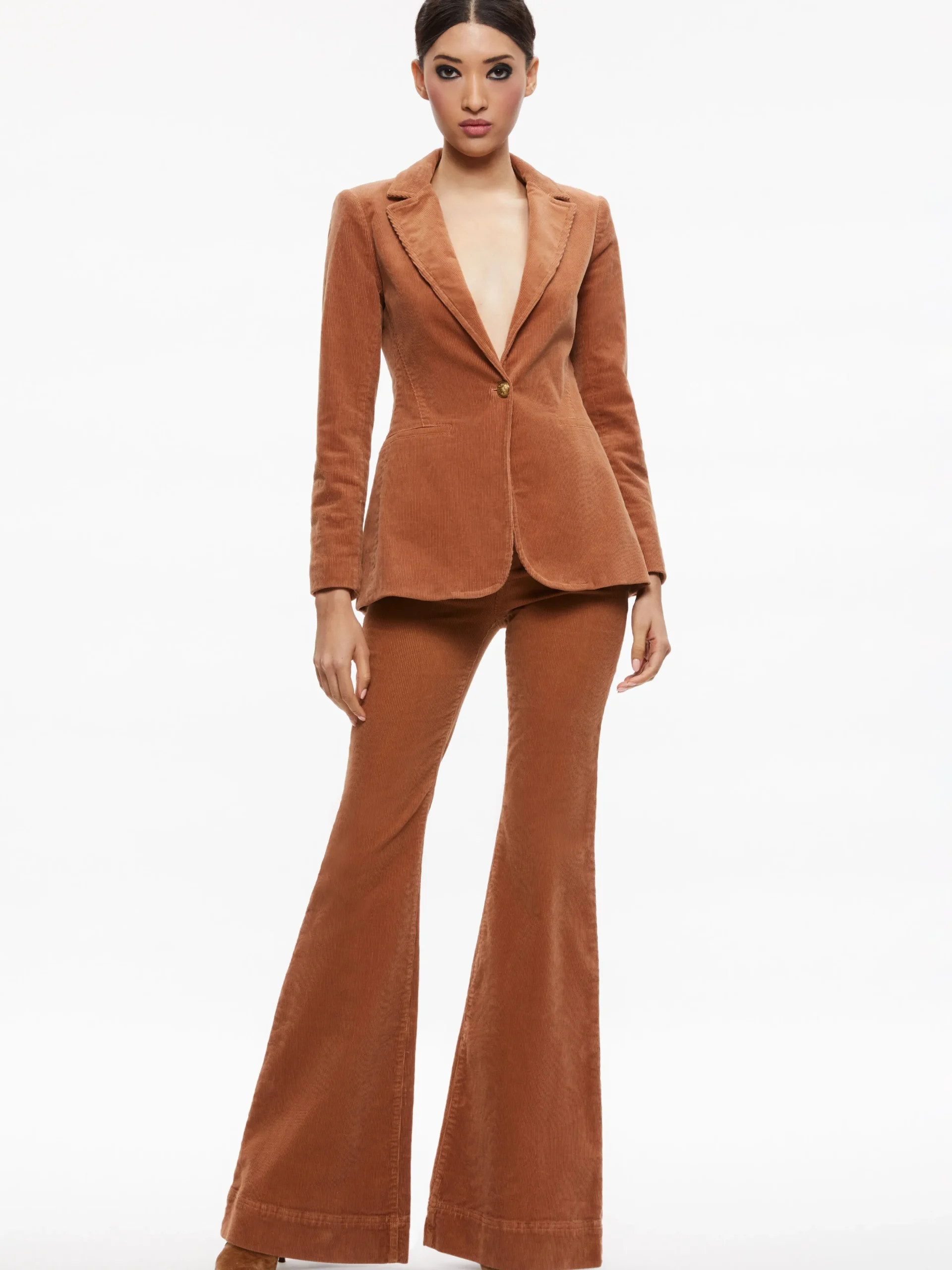 MACEY NOTCH COLLAR FITTED BLAZER