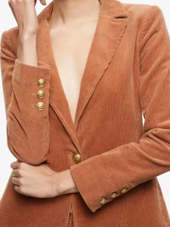 MACEY NOTCH COLLAR FITTED BLAZER